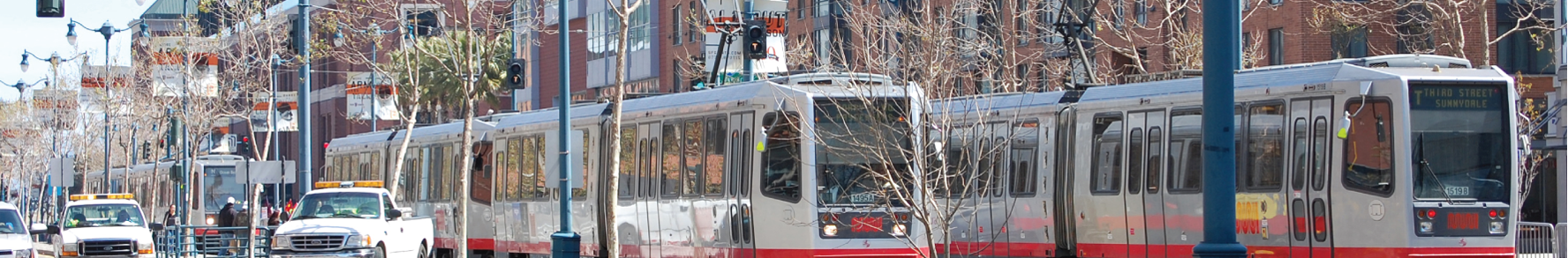 Trolleys at Giants Stadium